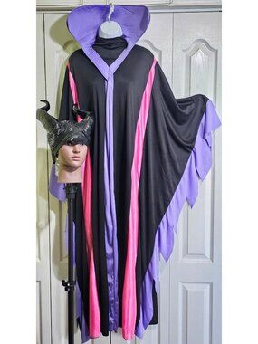 Maleficent Witch Adult Costume with Upgraded Vinyl Headpiece Disney Villains LG